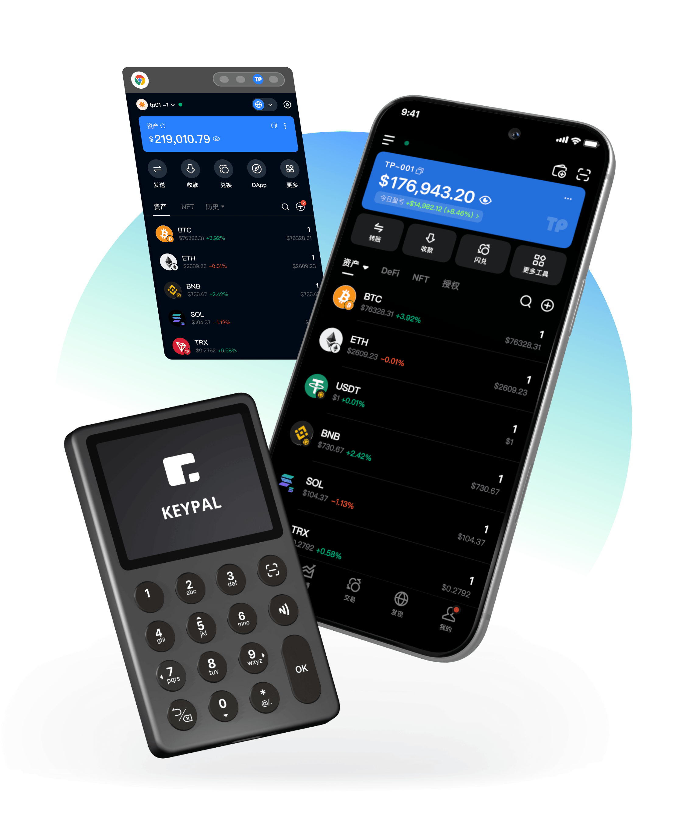 TokenPocket 產品主視覺